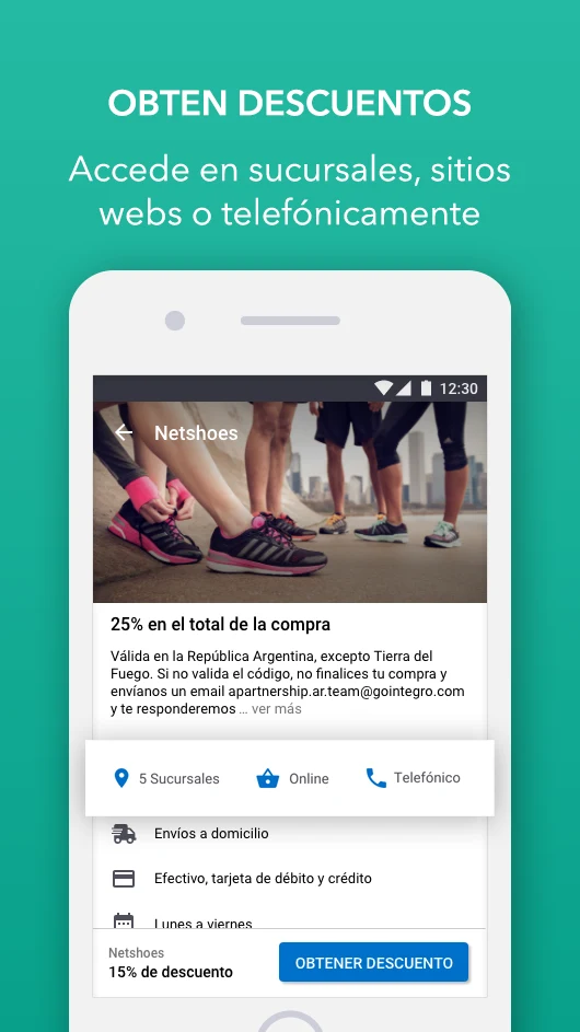 GObenefits screenshot